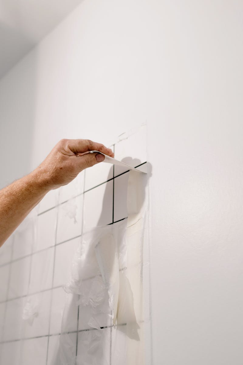 Wandreparatur und Spachtelarbeiten